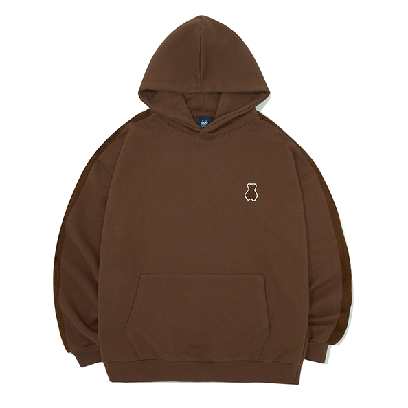 (MONSTA X KIHYUN Gift Set) Bear Track Hoodie [Brown]