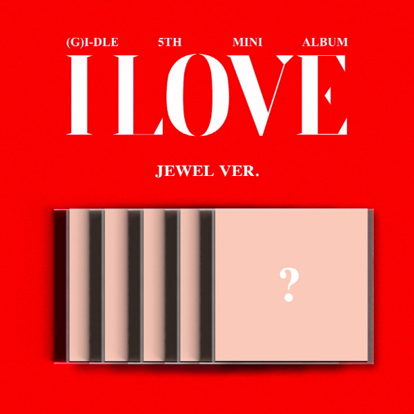 [@GIDLEMY_138910] [5CD SET] (G)I-DLE - 5th Mini Album [I love] (JEWEL VER.) (Miyeon+Minnie+Soyeon+Yugi+Shuhua Ver.)