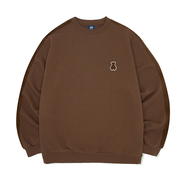 (MONSTA X KIHYUN Gift Set) Bear Track Sweatshirts [Brown]