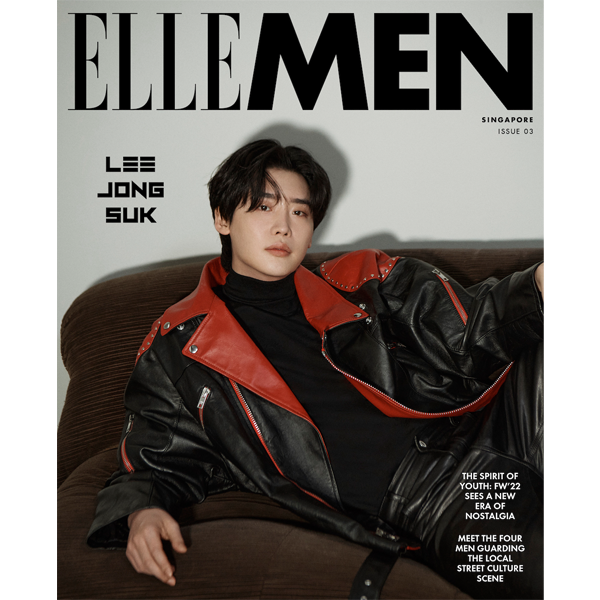 [全款][杂志] ELLE MEN 2022.09 Singapore Ver. (封面 : Lee Jong Suk)_李钟硕吧