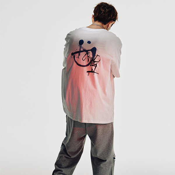 [ULKIN] iKonic Smile T-shirt [White]