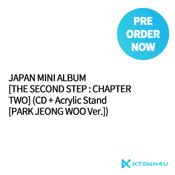 TREASURE - JAPAN MINI ALBUM [THE SECOND STEP : CHAPTER TWO] (CD + Acrylic Stand[PARK JEONG WOO Ver.])