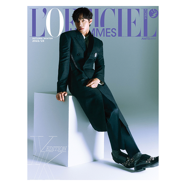 L'OFFICIEL HOMMES YK EDITION 2022/23 AUTUMN / WINTER A Type (Cover : Ahn Hyoseop)