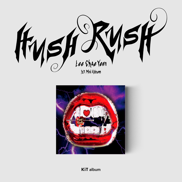 [@IZONEGLOBALTWT] Lee Chae Yeon - 1st Mini Album [HUSH RUSH] (Kit album)