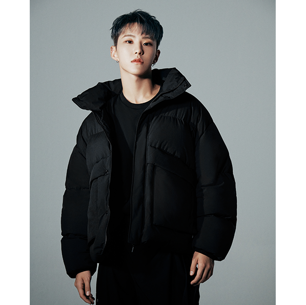 [全款][CGP] (Seventeen HOSHI Gift-Postcards 3p Set) RDS Utility Duck Down Short Puffa [Black][CN]_权顺荣Hoshi_Star