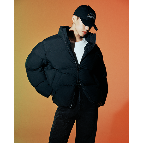 Essential Duck Down Puffa Short Padding [Black]