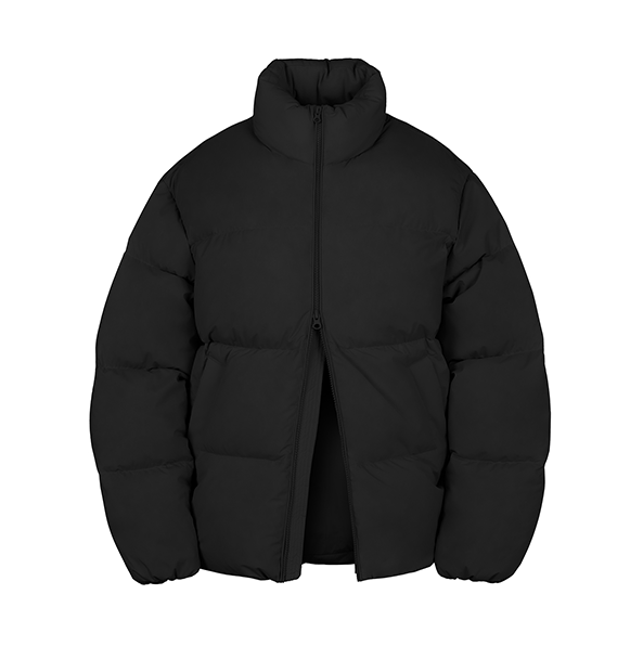 Essential Duck Down Puffa Short Padding [Black]