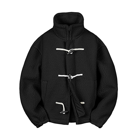 Heavy Boa CGP Duffel Fleece Jumper [Black][CN]