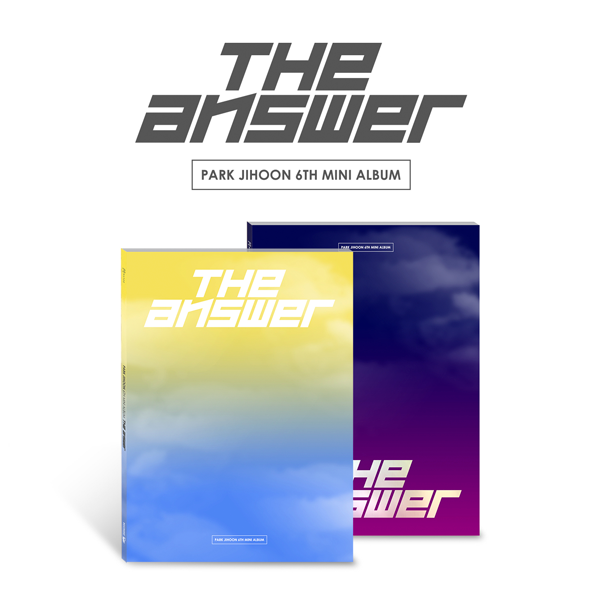 [@goodvibespjh] [Ktown4u Special Gift] [2CD SET] PARK JIHOON - 6TH MINI ALBUM [THE ANSWER] (DAY ver. + NIGHT ver.)