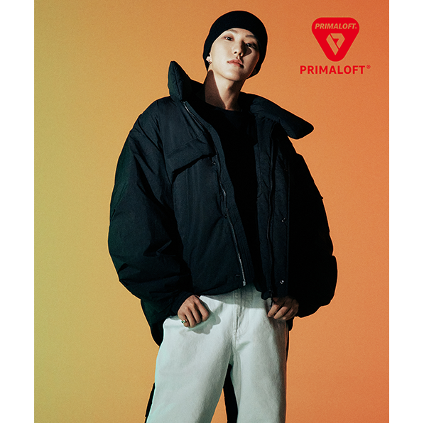 Monster Short Padded Jacket (Primaloft) [Black] - ktown4u.com