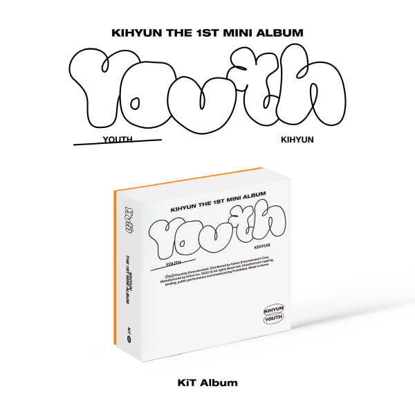 [全款 裸专 第二批(截止至10.30早7点)] Kihyun - 迷你专辑 1辑 [YOUTH] (Kit Album)_KiYoo_刘基贤中文首站