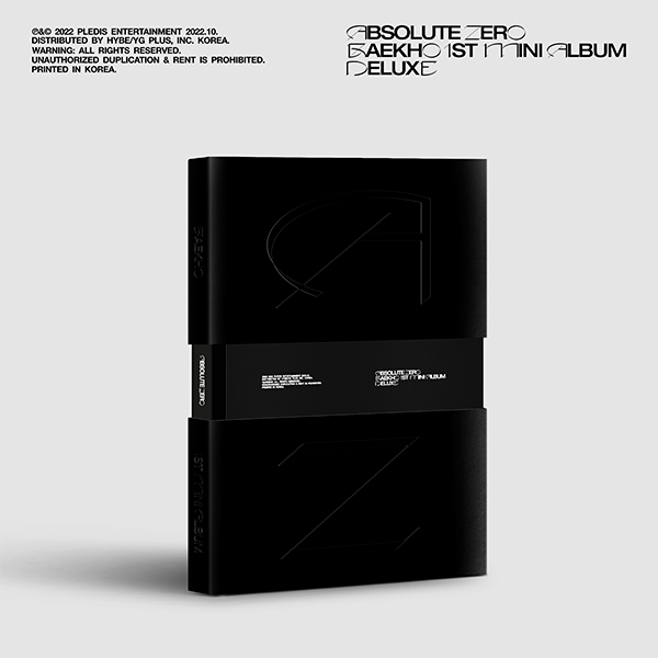 [全款 裸专][Ktown4u Special Gift] BAEKHO -  迷你1辑 [Absolute Zero] (Deluxe ver.)_Baidu_姜东昊吧 