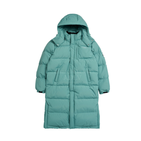 (LISA Random 1 Out of 5 Gifts) Basic Logo A Emblem Patch Long Down Jacket [Mint]