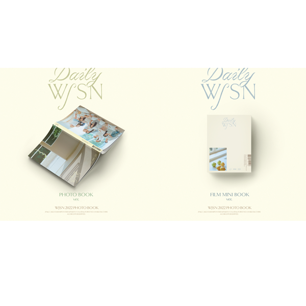 [@withWJSN] [Ktown4u Special Gift] [Photobook] [SET] WJSN 2022 PHOTO BOOK [Daily WJSN] (PHOTO BOOK ver. + FILM MINI BOOK ver.)