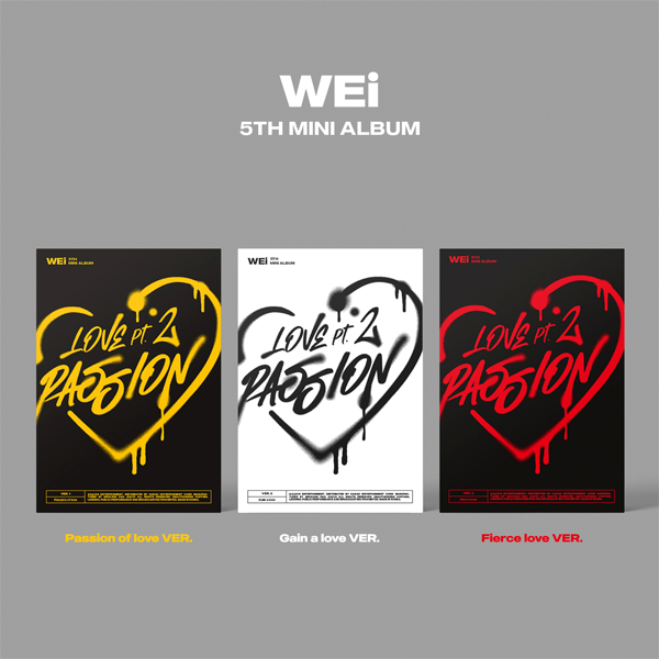[@WEi_GLOBAL] [3CD SET] WEi - 5th Mini Album [Love Pt.2 : Passion]
