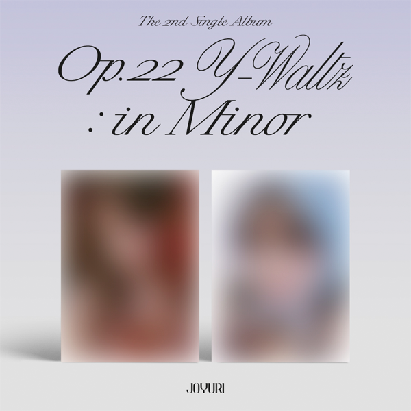 [@joyuri_MY] Jo YuRi - The 2nd Single Album [Op.22 Y-Waltz : in Minor] (Random Ver.)