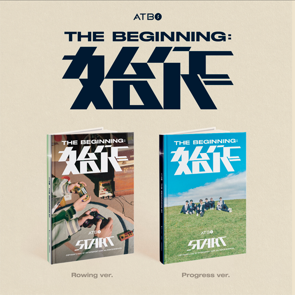 [@ATBO_UPDATES] [2CD SET] ATBO - 2ND MINI ALBUM [The Beginning : 始作] (Rowing ver. + Progress ver.) 