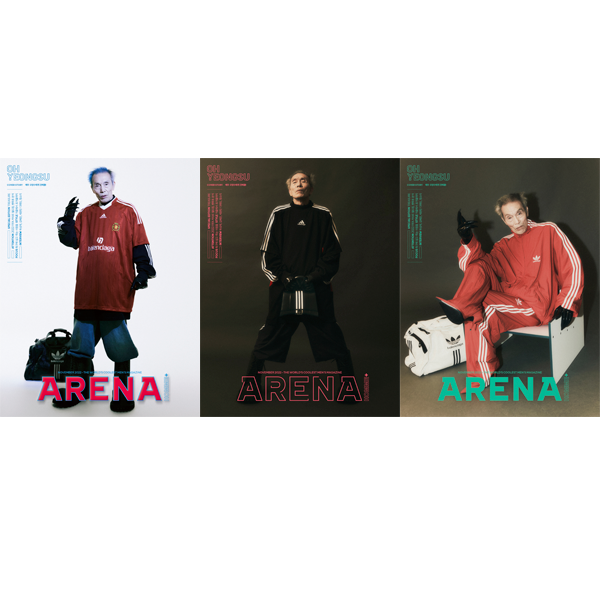 ARENA HOMME+ 2022.11 (Content : TREASURE 36p, THE 8 8p, YOOK SUNGJAE 8p) *Cover Random 1p out of 3