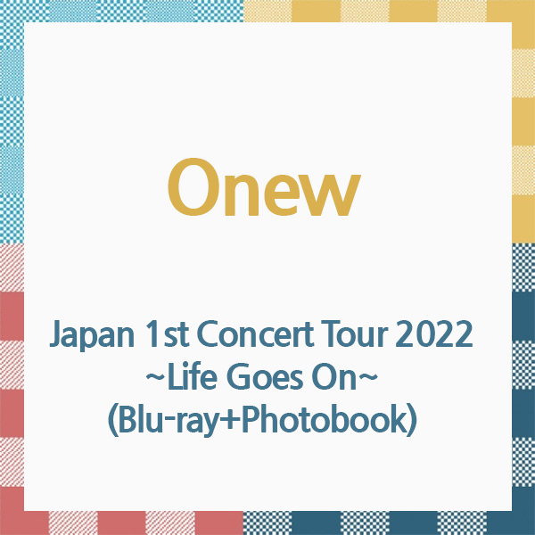 [@OntokkiAcademy] ONEW - [Japan 1st Concert Tour 2022 ~Life Goes On~] (Blu-ray+Photobook) (Blu-ray) (2022) (Japanese Ver.)   