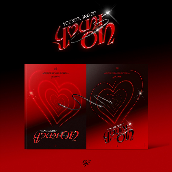 [@younite_wwd] [2CD SET] YOUNITE - 3RD EP [YOUNI-ON] (PHOTO BOOK) (RED ON VER. + BLACK ON VER.)