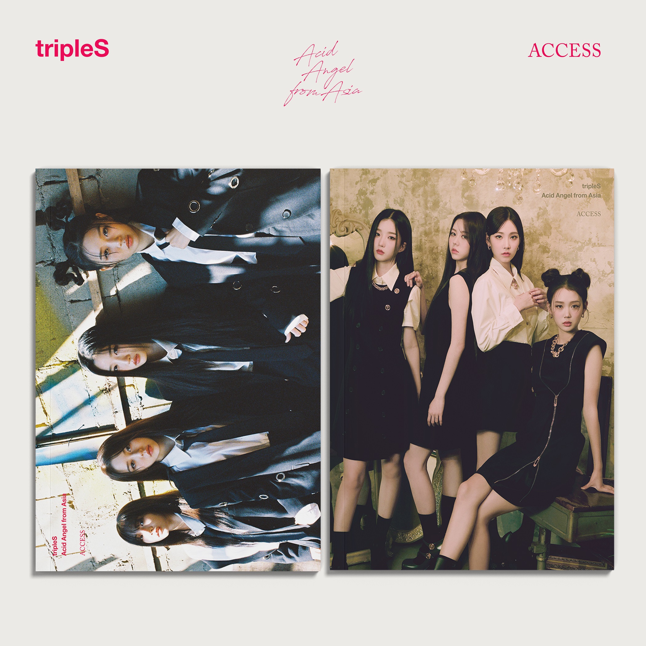 [全款 第二批（截止到11/15日早7点）裸专] [2CD 套装] tripleS - Acid Angel from Asia [ACCESS] (A ver. + B ver.)_金琉然yooyeon_Glorious