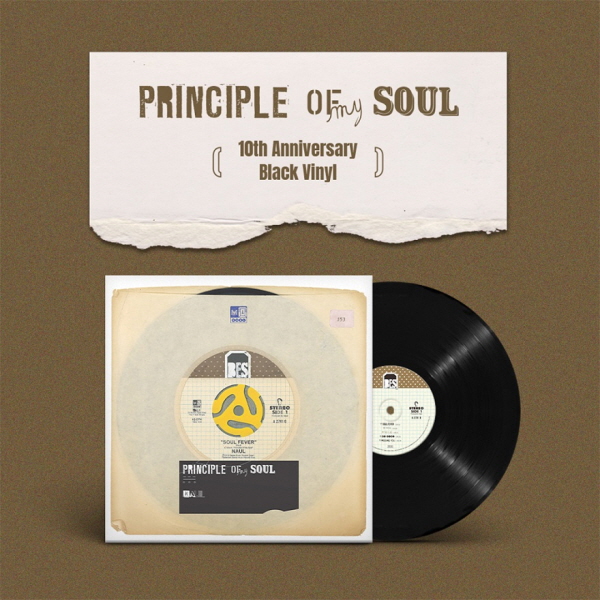 [全款] NAUL - 1辑 [Principle Of My Soul] (10th Anniversary) (Black Vinyl) (LP)_黑裙子中国散粉