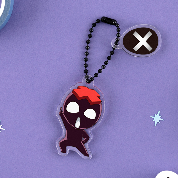 Charac Charac Change X Acrylic Keyring
