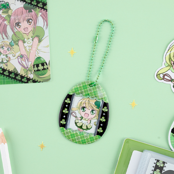 Charac Charac Change Amulet Clover ID Photo Keyring