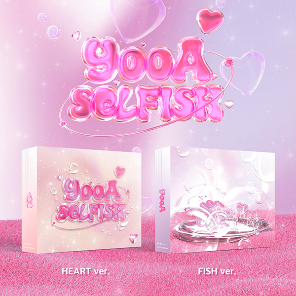 [@Arab_OHMYGIRL] [2CD SET] YooA - 2nd Mini Album [SELFISH] (HEART Ver. + FISH Ver.)