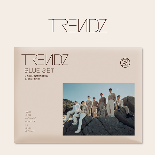 [全款 裸专][Ktown4u Special Gift] TRENDZ - 单曲1辑 [BLUE SET Chapter. UNKNOWN CODE]_李何光_HAVIT兔牙珍藏馆