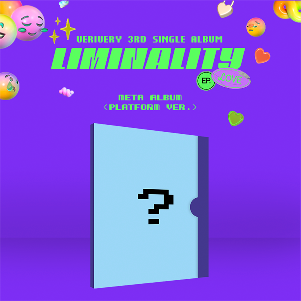 [@VRVR_VERIVERY] VERIVERY - 3RD SINGLE ALBUM [Liminality - EP.LOVE] (PLATFORM VER.) (OVER Ver.) 