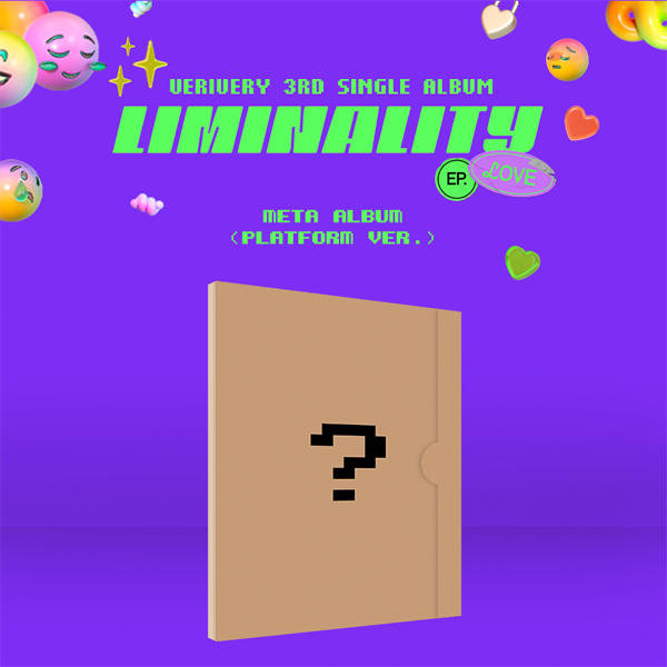 [@VRVRCharts] VERIVERY - 3RD SINGLE ALBUM [Liminality - EP.LOVE] (PLATFORM VER.) (SHY Ver.) 