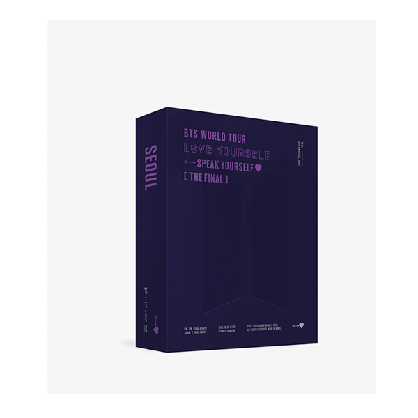 [@VGlobalUnion] BTS - BTS WORLD TOUR ‘LOVE YOURSELF : SPEAK YOURSELF’ [THE FINAL] Blu-ray