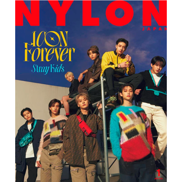 【杂志】Nylon JAPAN 2023.01 (封面 : Stray Kids)