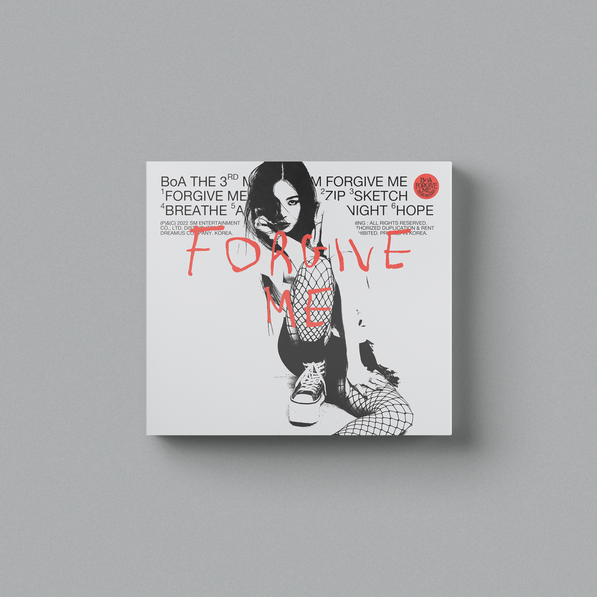 [@BoAKwonBlog] BoA - Mini Album Vol.3 [Forgive Me] (Digipack Ver.)