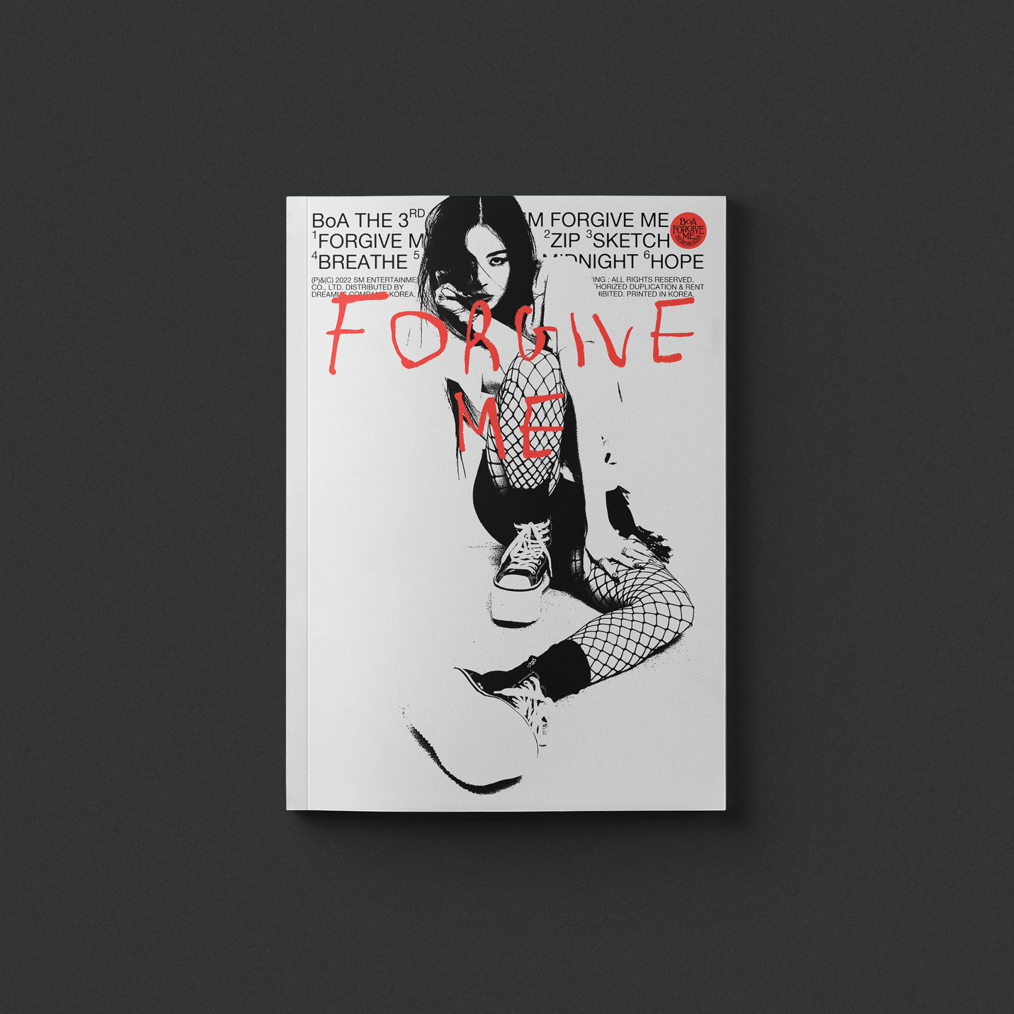 [@BoAKwonBlog] BoA - Mini Album Vol.3 [Forgive Me] (Forgive Ver.) 