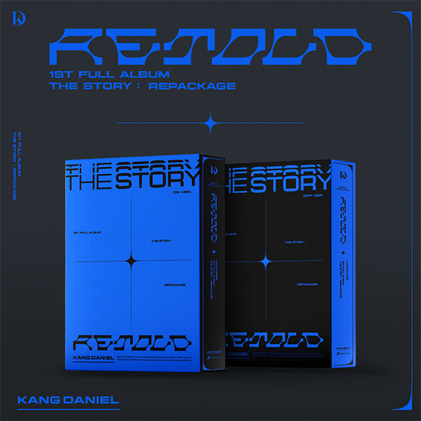 [全款 裸专] KANG DANIEL - 1ST FULL ALBUM [Retold] Repackage (Random Ver.) *购买多张尽量发不同版本_WannaDaniel_姜丹尼尔