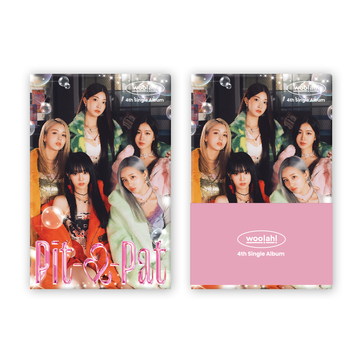woo!ah! - 4th Single Album [Pit-a-Pat] (Poca Ver.)