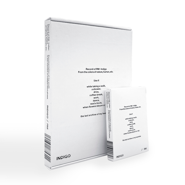 [RM UNION] [2CD SET] RM (BTS) - [Indigo' Book Edition] + [Indigo' Postcard Edition]