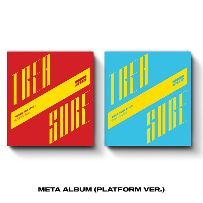 [全款 裸专] ATEEZ - [TREASURE EP.3  All To Zero] META ALBUM (Platform ver.) (随机版本)_ATEEZ TAIWAN ATINY