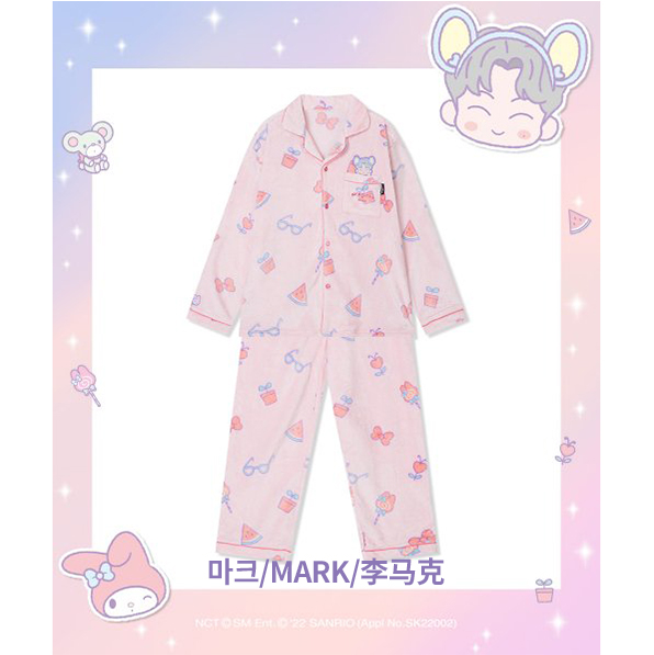 (NCT MARK) Sanrio Pajama [L/Pink] Popularity~*