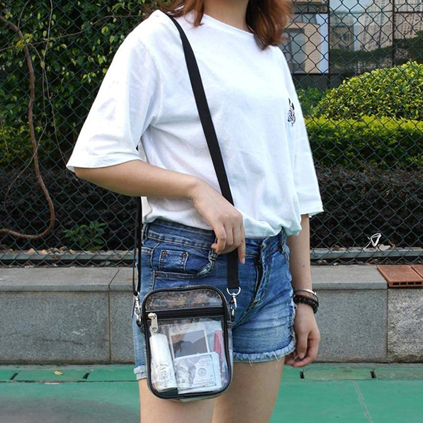 (for Concert) PVC Clear Crossbody Bag [3styles]
