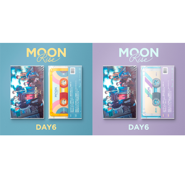 [全款 裸专] DAY6 - 正规2辑 [MOONRISE] (Cassette Tape) (随机版本)_YoungK_Burger姜永晛家汉堡店