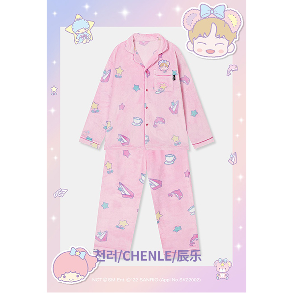 [SPAO] (NCT 钟辰乐) Sanrio Pajama [Pink]