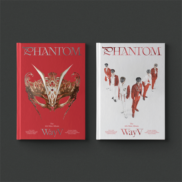 [全款 裸专] WayV - 迷你4辑 [Phantom] (随机版本)_ 威神V_WayV中文首站