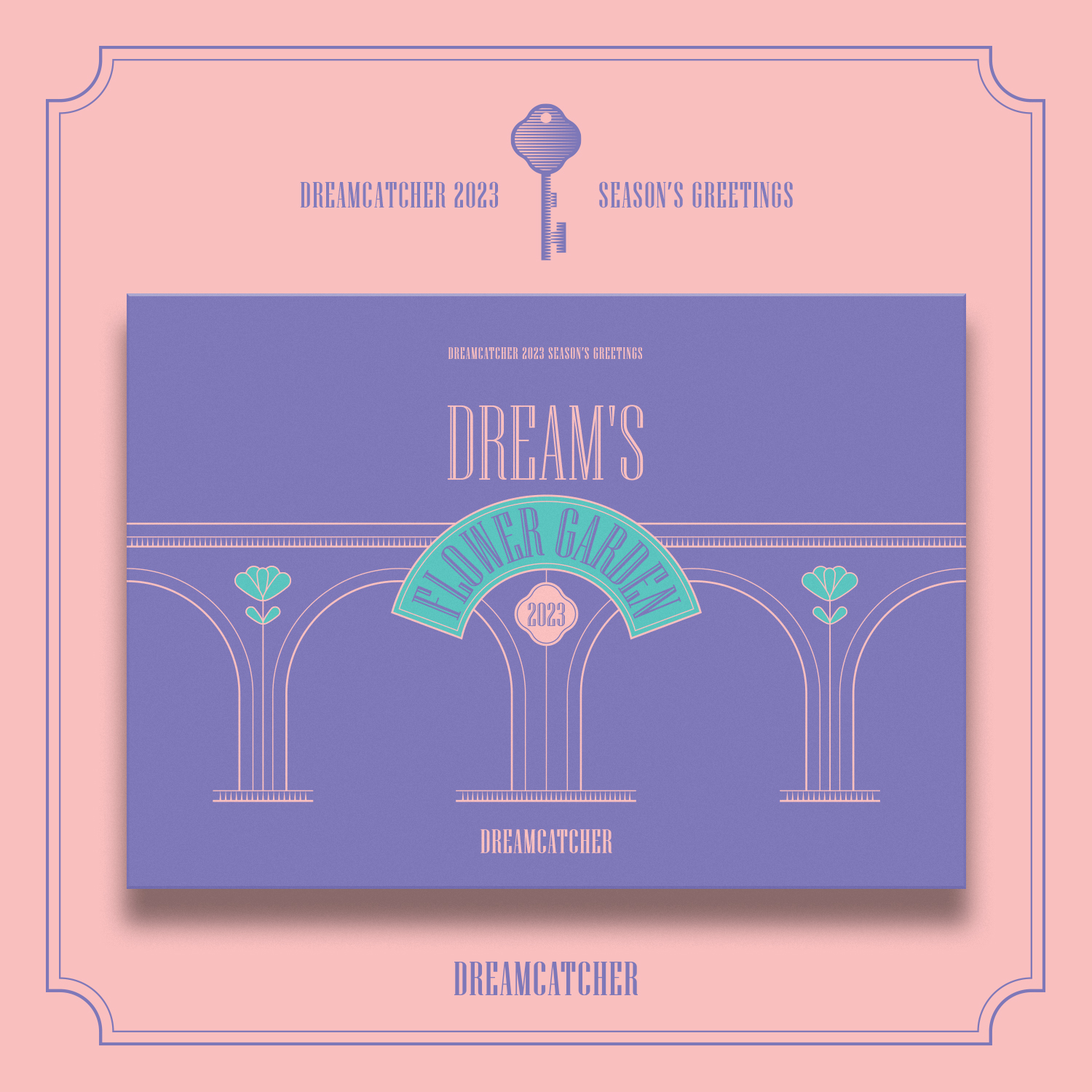 [全款] DREAMCATCHER - 2023 SEASON’S GREETINGS [DREAM’S FLOWER GARDEN ver.]_JIU祉攸_Kirsch樱桃酒研啾院