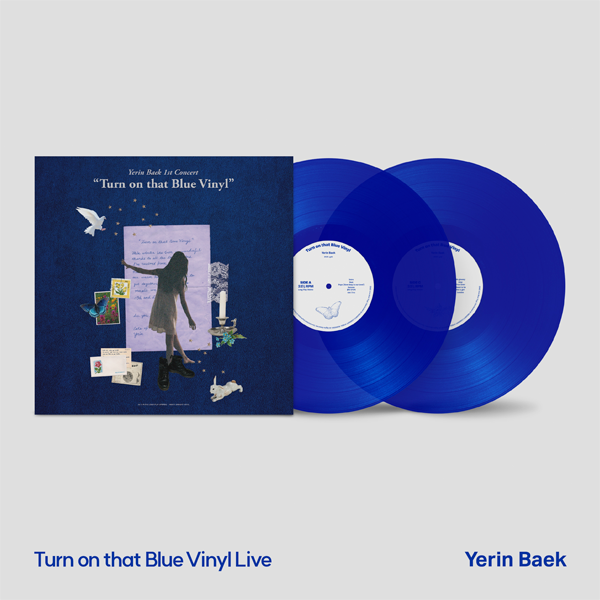 [全款] Yerin Baek - 단독공연 [Turn on that Blue Vinyl] (라이브 특별반) (LP)_YerinBLovers 