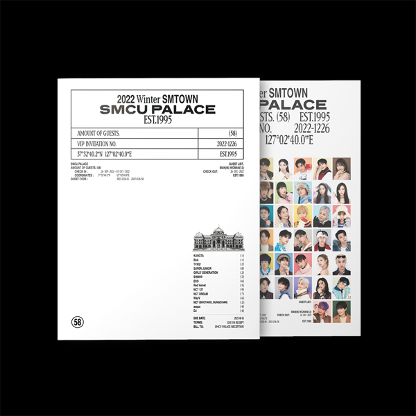 [全款 裸专] SMTOWN - 2022 Winter SMTOWN : SMCU PALACE (Portrait Book Ver.)_黄仁俊散粉联盟