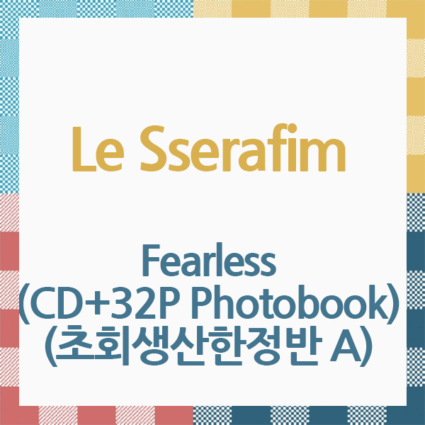 LE SSERAFIM - [Fearless] (CD+32P Photobook) (First Limited A) [CD] (Japanese Ver.)