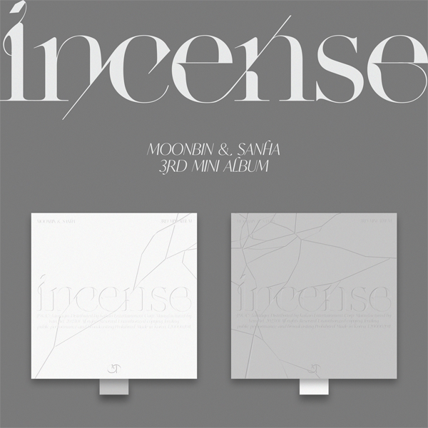 [@MoonBinGlobal] [2CD SET] MOON BIN & SAN HA (ASTRO) - 3rd Mini Album [INCENSE] (IMPURE ver. + PURE ver.) 